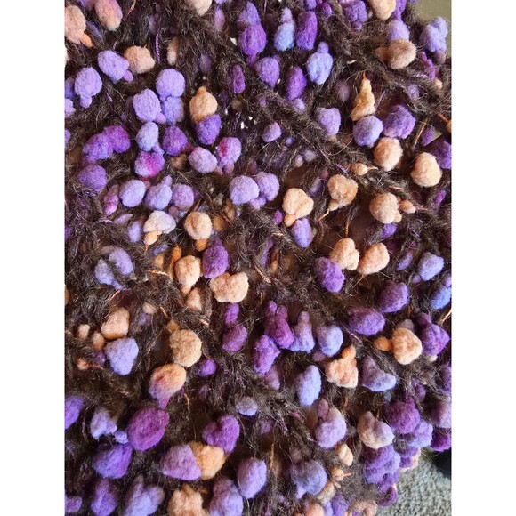 Kenneth Cole asymmetrical pom poncho ( one size fits most) - Picture 9 of 9